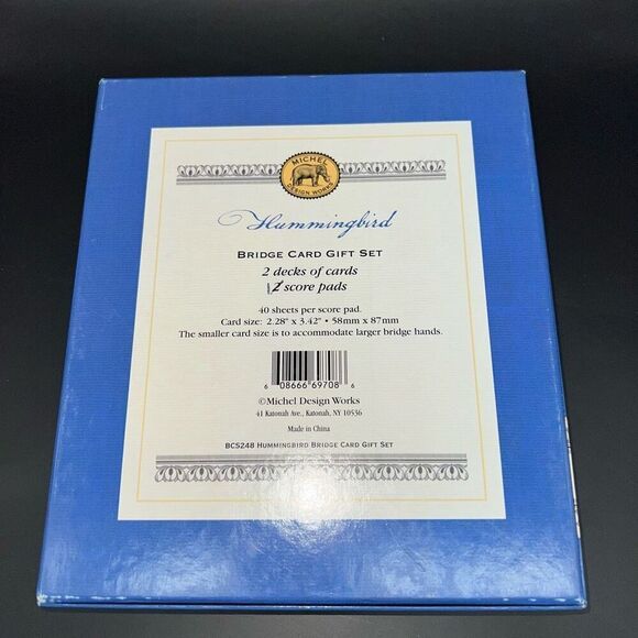 Bridge Is A Contract Sport Gift Set 2 Deck Cards Score Pads Comics Game Playing - Picture 8 of 8